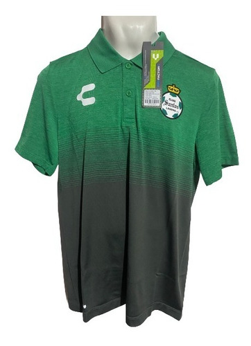 Playera Cuello Polo Charly Santos Laguna De Torreon Original