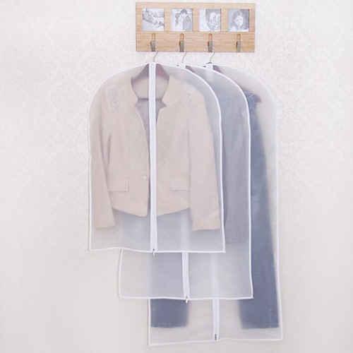 Imagen 6 de 9 de Bolsa De Traje De Cremallera Transparente 60x80cm
