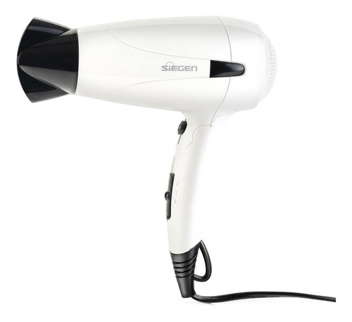 Imagen 5 de 6 de Secador de pelo Siegen SG-3012 blanco invierno 220V - 240V