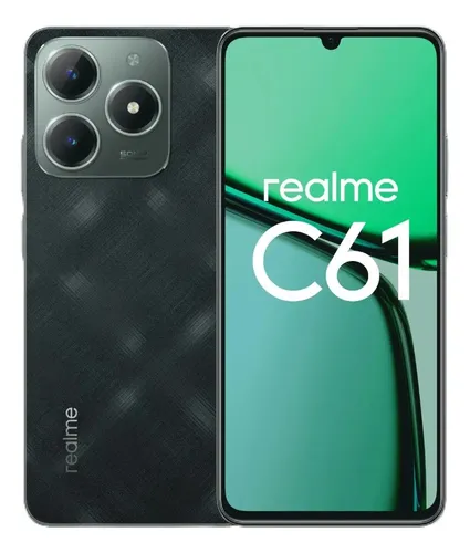 comprar Smartphone Realme C61 Nfc 256gb 8gb Ram 4g Dual Sim Cor Verde-escuro