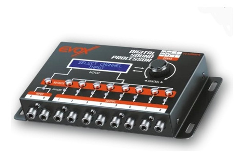 Procesador Digital Dsp De Sonido Evox Evx2dspx 8 Canales..