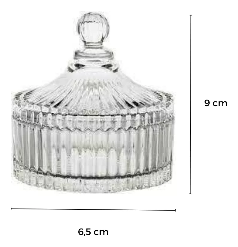 Primeira imagem para pesquisa de bomboniere cristal