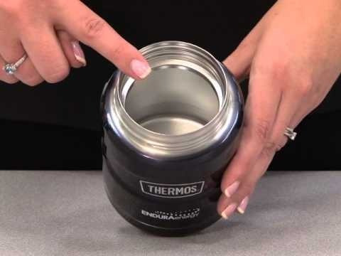 Termo Para Comida Thermos De Acero Inox Boca Ancha De 0,5 L