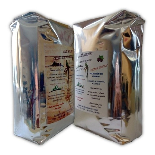 Café De Chiapas 100% De Altura En Grano Tostado 5kg