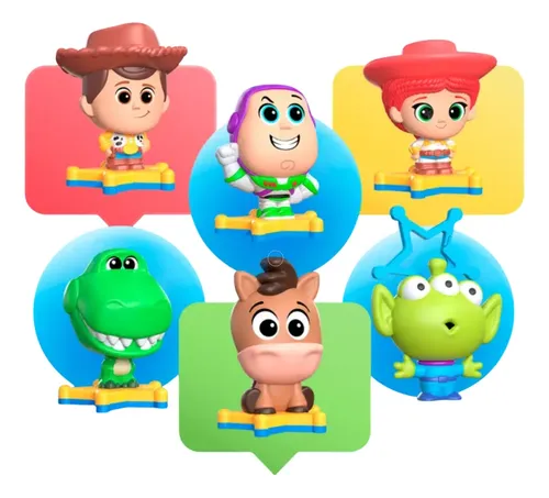 Toy Story 5 Coleção Completa 6 Figuras Burger King Bk - 2026