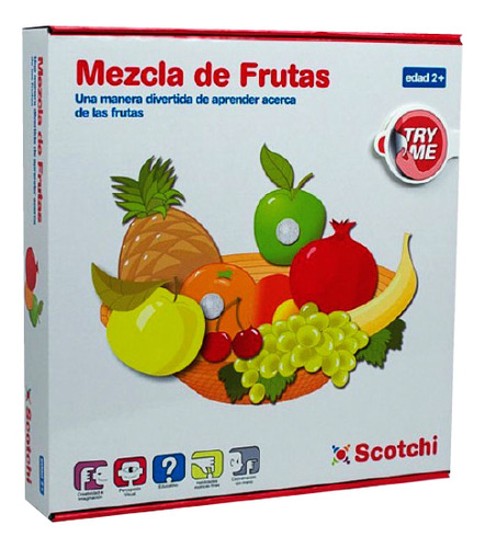 Juego De Mesa Scotchi Mezcla De Frutas 3 Unidades
