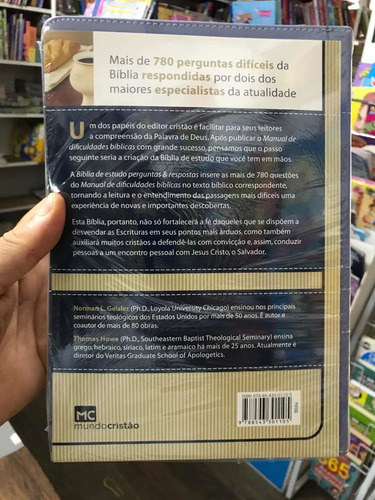 Imagem 2 de 5 de Bíblia De Estudos Perguntas É Repostas