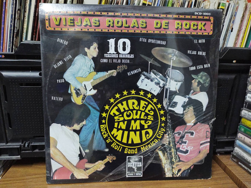 Three Souls In My Mind Viejas Rolas Del Rock Vinilo Lp Vinyl