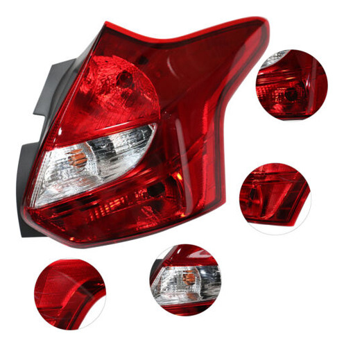 Right Tail Light Rear Lamp For 2012-2014 Ford Focus Hatc Ttd