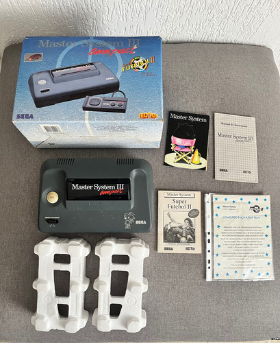 Master System 3 - Com Futebol Na Memoria Cinza (Usado)