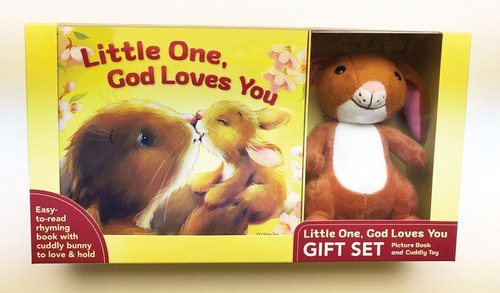 Libro Little One, God Loves You Gift Set [with Plush] - H...