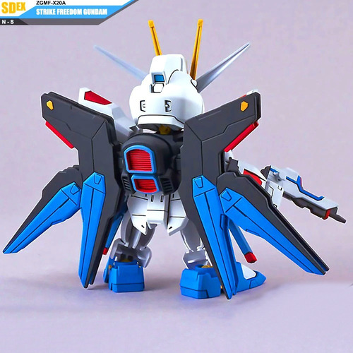 Gundam Strike Freedom Ex Std Sd Kit Bb Gunpla Bandai Japon