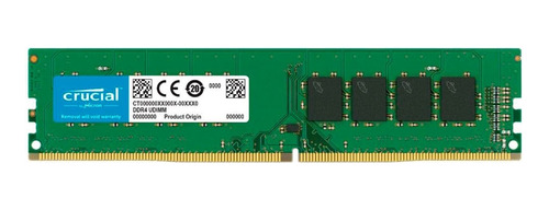 Memoria Ram Crucial Basics Verde Ddr4 16gb 1 Cb16gu2666