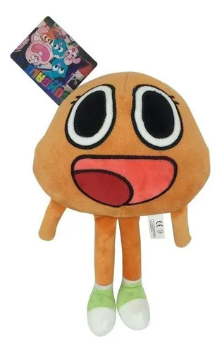 3 Muñecos De Peluche Gumball Wonderful World 25 Cm