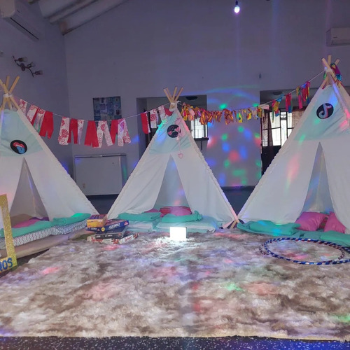 Alquiler Carpas Tipi Infantil, Pijamada, Cumpleaños, Fiestas