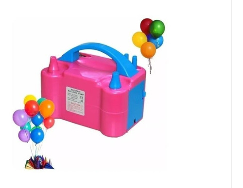 Inflador Eléctrico De Bombas Globos Inflar Decoración Fiesta