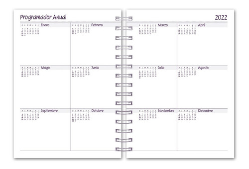 Imagen 3 de 5 de Agenda Cristiana 2022 - Tapa Dura Línea 1050 - 15cm X 20cm