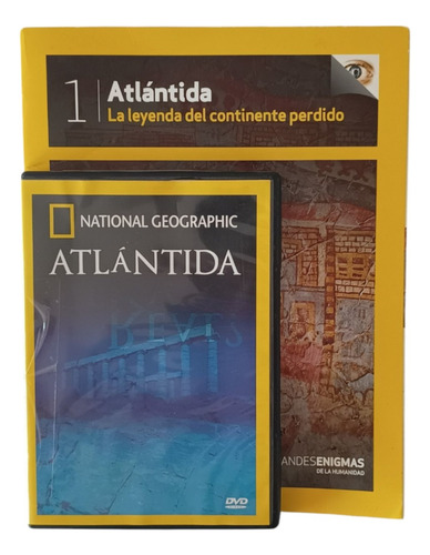 Revista Y Dvd- Atlántida: La Leyenda Del Continente Perdido (Usado)