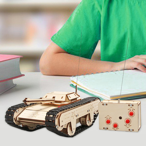 Stem Kits, Remote Control Tank, Wooden Puzzle