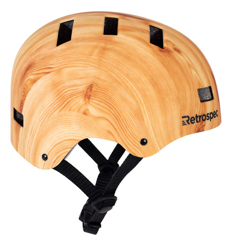 Retrospec Cm-1 - Casco De Bicicleta Y Monopatín Para Adult. Color Grano De Pino