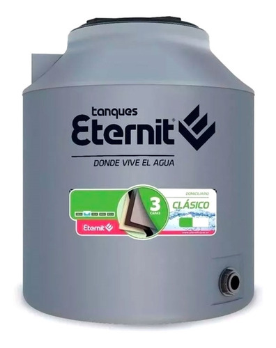 Tanque Agua 1000 Litros Tricapa Eternit Antibacteriano Envio