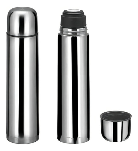 Garrafa Térmica Fratelli Inox 450 Ml- Água, Chá E Café