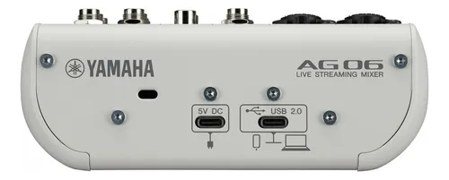 AG06-MK2-ホワイト YAMAHA AG06 MK2 White（ホワイト） 配信用ミキサー ミキシング