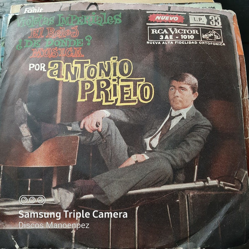 Simple Sobre Antonio Prieto Rca Victor C14