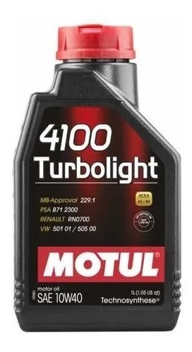 Aceite Para Motor Motul 2100 Protect+ 10w30 Bot 1 L