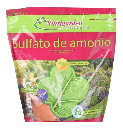 Sulfato De Amonio 1 Kg Nutrigarden