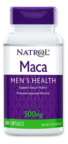 Maca | Energía Y Vitalidad Sexual | Premium | 60 Cápsulas