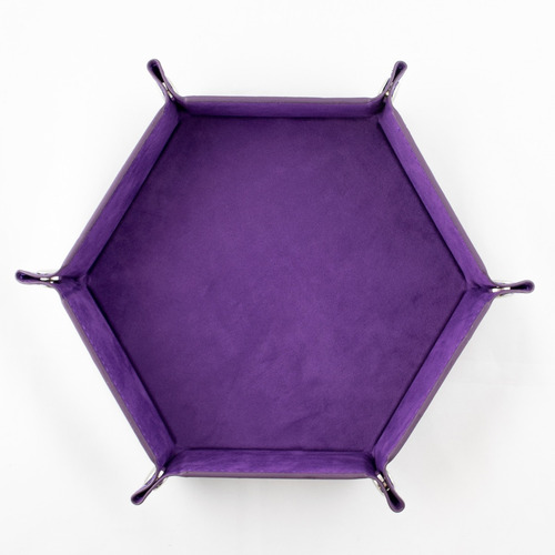 Imagen 2 de 6 de Bandeja Hexagonal Para Dados De Rol - Corrupted Land