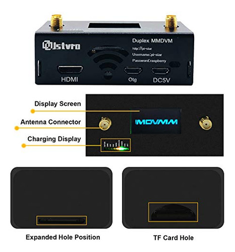 Placa Módem De Voz Digital Multi-modo Mmdvm Duplex, Soporte