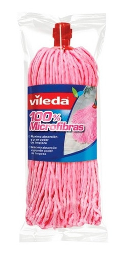 Vileda Repuesto Mopa Lampazo 100% Microfibra Limpieza Pisos