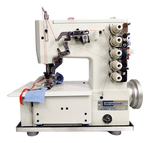 Máquina de costura galoneira Bracob BC4000-5 branca 110V/220V