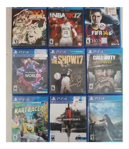 Lote Juegos Ps4 - 18 Juegos - U$s 150