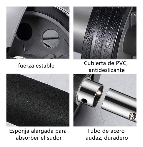 Rueda De Ejercicio Abdominal, Juego De Rodillos Abdominales