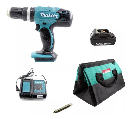 Parafusadeira Furadeira Impacto Dhp453 Makita 18v Bolsa 3ah