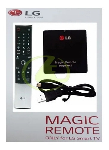 Kit Controle Smart Magic  + Dongle + Cabo Repõe An-mr400