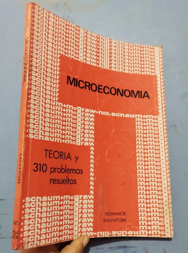 Libro Schaum Microeconomía Salvatore