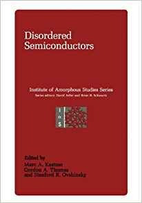 Disordered Semiconductors (institute For Amorphous Studies S