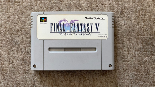 Final Fantasy 5 Super Nitendo Version Japonesa