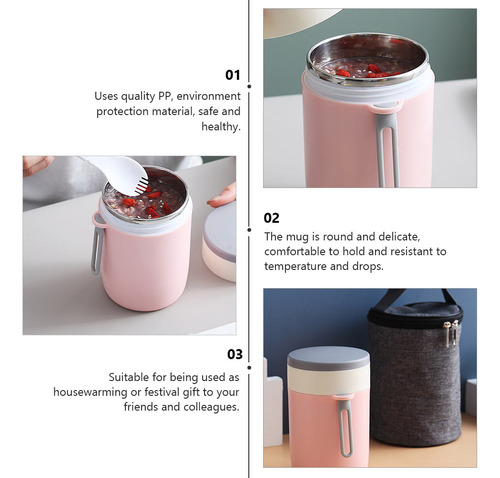 1 Taza De Desayuno Para Llevar, 450 Ml, Para Leche, Que Reti