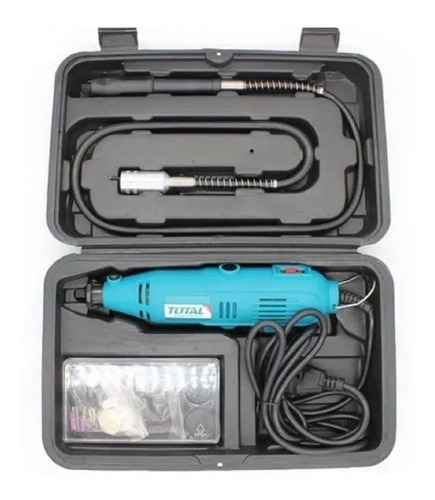 Imagen 3 de 7 de Mini Torno Minitorno 130w Total 100 Acc Maletin Simil Dremel