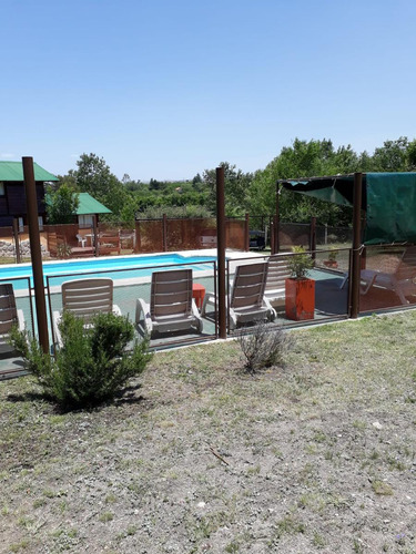 Tranquila Cabaña Relax 4 Personas: Wifi, Parrillero Y Piscina - Villa Giardino - Barrio Villa Gloria