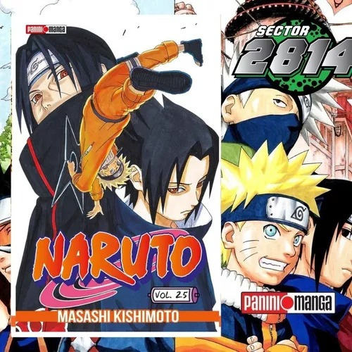 Manga Naruto Tomo 25 Panini Mexico