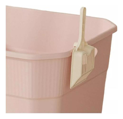 Caja De Arena Gruesa Extra Grande Semicerrada Para Gatos