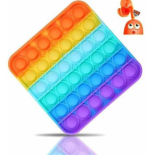 Imagen 1 de 7 de Push Pop Bubble Sensory Fidget Toy Squeeze Toys Poke Pop Toy
