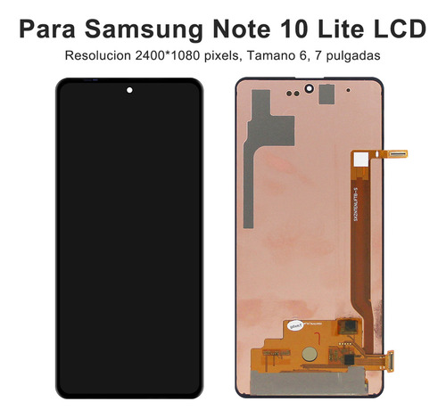 Okbichi Amoled Pantalla Para Samsung Galaxy Note 10 Lite Con Marco Sm-n770f Sm-n770f/ds Sm-n770f/dsm