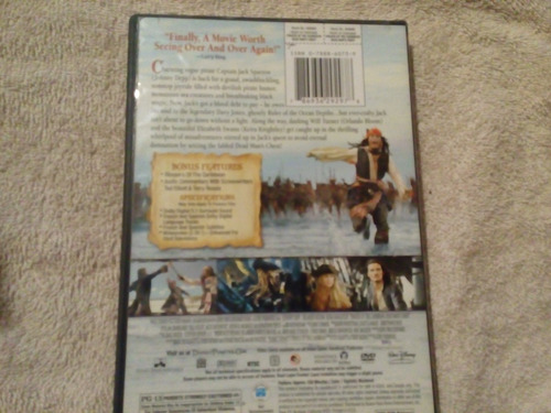 Piratas Del Caribe Dead Man Chest  Dvd Original